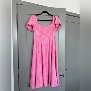 Show Me Your MuMu Mia Pink Midi Dress